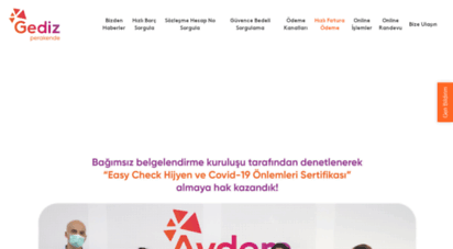 gedizelektrik.com.tr - gediz elektrik perakende satış aş