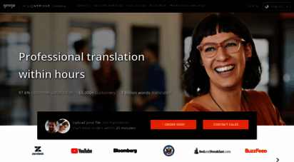 gengo.com - professional translation services - gengo