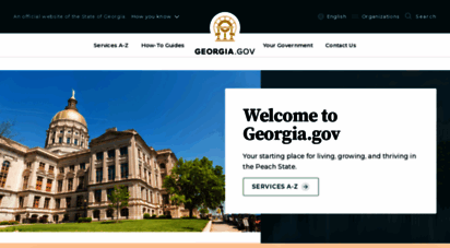 similar web sites like georgia.gov