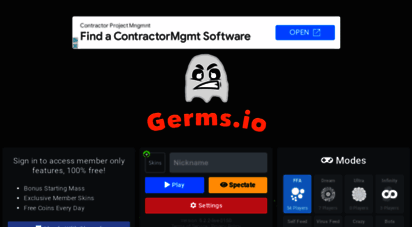 germs.io - germs.io - smoothest unblocked agario game