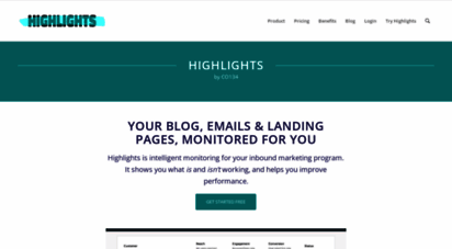 gethighlights.co - highlights — know if your marketing is or isn&039t working!