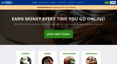 getpaidto.com - earn money online from home  getpaidto