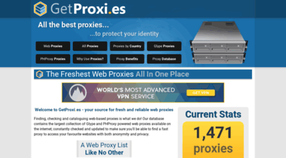 getproxi.es - get proxi.es :: cgi and web proxy list