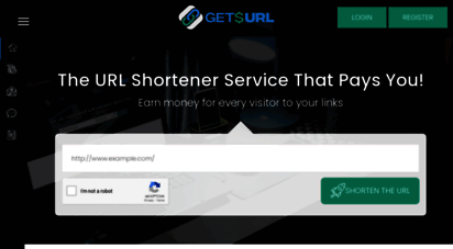 getsurl.com - getsurl - the url shortener service that pays you! earn money for every visitor to your links