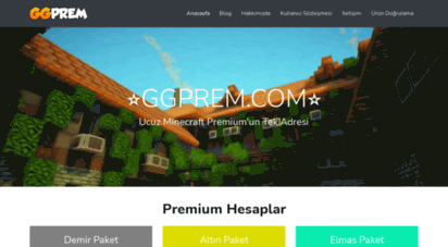 ggprem.com - ucuz minecraft premium satın al ve eğlenceni katla! - ggprem.com