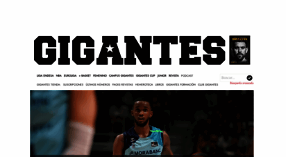 gigantes.com - gigantes del basket. noticias de baloncesto