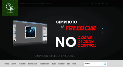 gimphoto.com - gimphoto - free photoshop alternative download photo editor