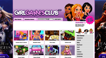 girlgamesclub.com - free girl games on girl games club.