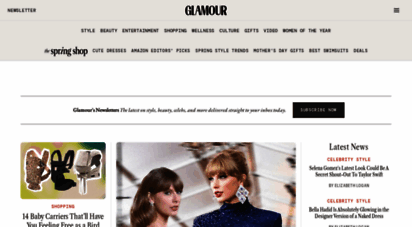 glamour.com - frisuren, mode, trends, stars - glamouröse unterhaltung - glamour