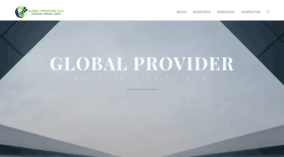 globalprovider.com.pe - global provider &8211 página web