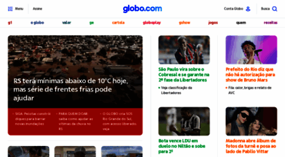 globo.com - globo.com - absolutamente tudo sobre notícias, esportes e entretenimento