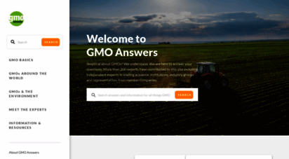 gmoanswers.com - home  gmo answers