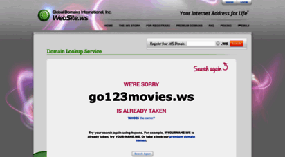 similar web sites like go123movies.ws