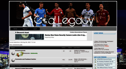 goallegacy.forumotion.com - goal legacy football forum