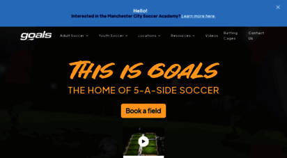 goals-soccer.com - 5 a side football, 5 a side leagues & tournaments - goals soccer centers