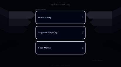 golden-mask.clan.su - golden mask - página de inicio