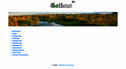 golfstatresults.com - live scoring
