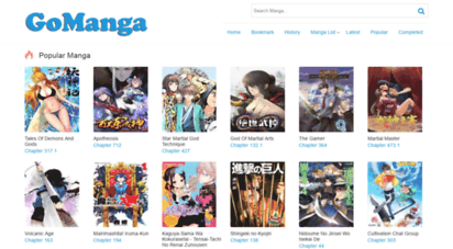 similar web sites like gomanga.xyz