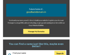 goodluckdomain.in