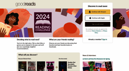 goodreads.com - goodreads  meet your next favorite book