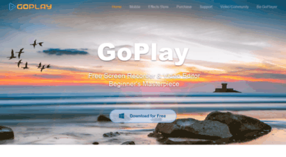 goplayeditor.com - free screen recorder & video editor software  video maker  goplay