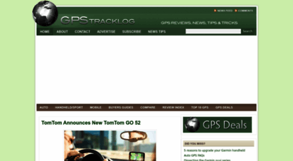 gpstracklog.com - gps tracklog - gps reviews, news, tips, tricks and deals