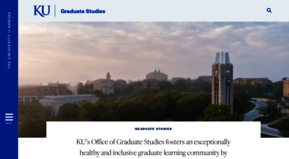 graduate.ku.edu - home  graduate studies