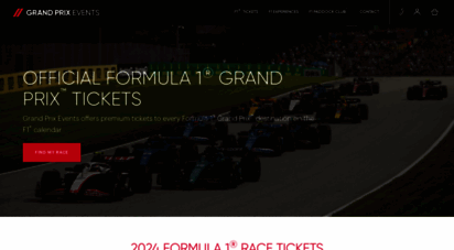 grandprixevents.com - formula 1™ grand prix: tickets, travel & hospitality worldwide - f1 corporate hospitality