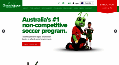 grasshoppersoccer.com.au - soccer for children  australian soccer organisation  grasshopper soccer