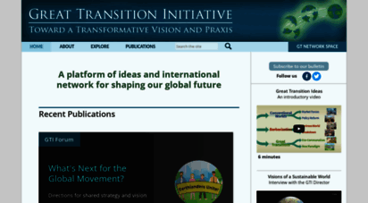 greattransition.org