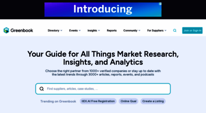 greenbook.org - greenbook: find market research companies and focus group facilities