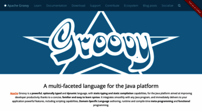 groovy-lang.org - the apache groovy programming language
