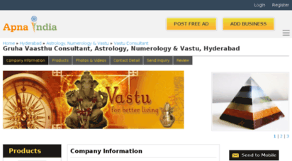 gruhavaasthu-hyderabad.apnaindia.com