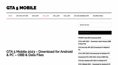 gta5-mobile.com - gta 5 mobile 2021 - download for android &amp pc - obb &amp data files