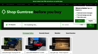 gumtree.com.au - gumtree: australias free marketplace. find a car, job, furniture & more