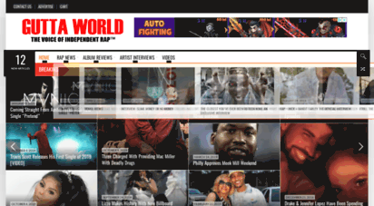 guttaworld.com - rap news  gutta world magazine  the voice of rap™