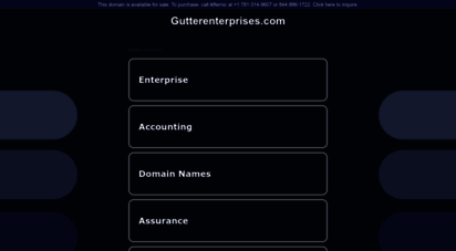 gutterenterprises.com