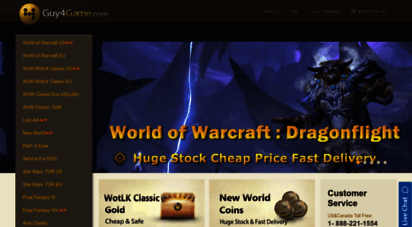 guy4game.com - wow gold - buy cheap wow gold from world of warcraft gold seller  guy4game