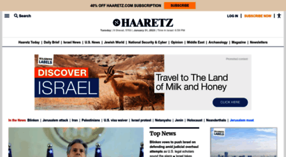 haaretz.com - haaretz  israel news, covid vaccine data, the middle east and the jewish world - haaretz.com