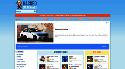 hackedonlinegames.com - best hacked games - hacked online games