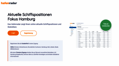 hafenradar.de - aktuelle schiffspositionen