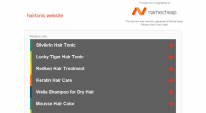 hairtonic.website