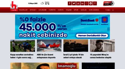 halktv.com.tr - halk tv  haberler, canlı yayın