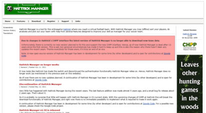 hattrickmanager.org - hattrick manager