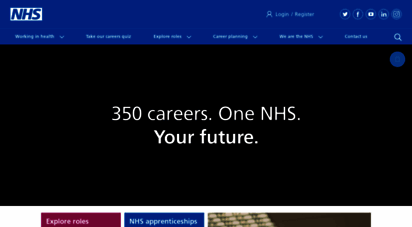 healthcareers.nhs.uk - health careers