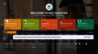 hec.gov.pk - higher education commission