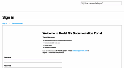help.modeln.com