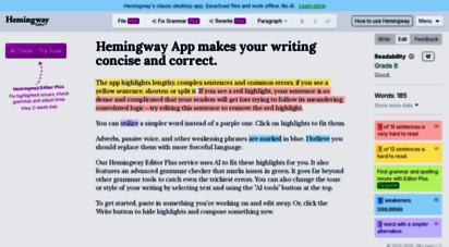 hemingwayapp.com