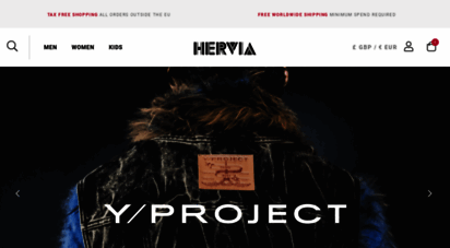 hervia.com - hervia: luxury fashion online  designer fashion boutique