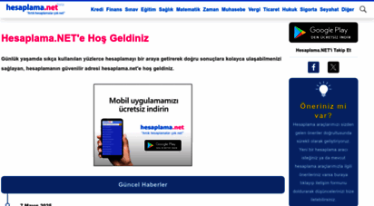 hesaplama.net - 